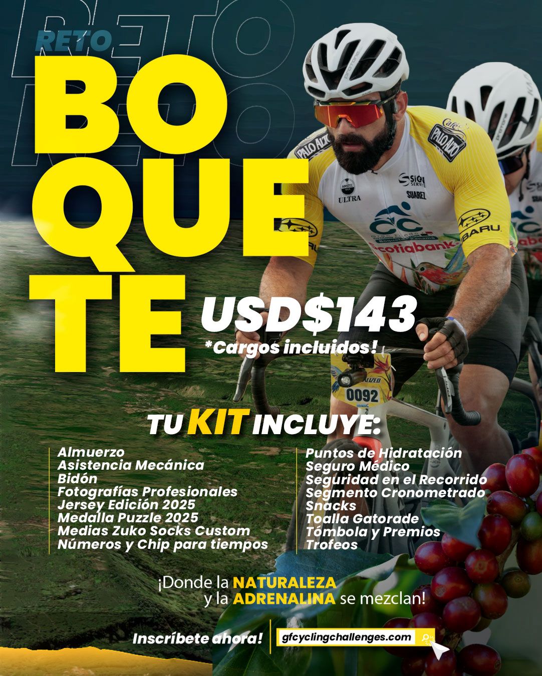 GF Cycling Challenge Boquete 2025